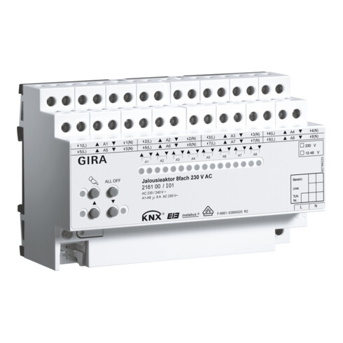 Gira Jalousieaktor AC KNX/EIB REG 216100