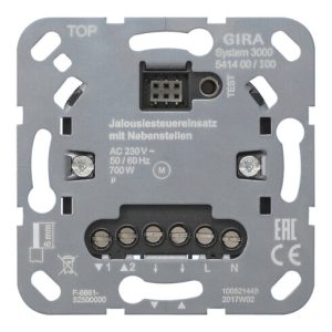 Gira Jalousiesteuereinsatz Nebenst.eing.Einsatz 541400 Gira Jalousiesteuereinsatz Nebenst.eing.Einsatz 541400