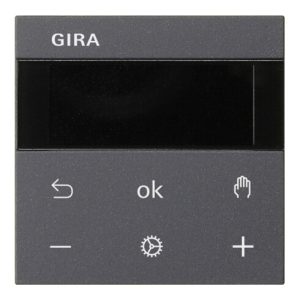 Gira RTR Display anthrazit 539328 Gira RTR Display anthrazit 539328