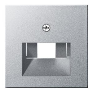 Gira Zentralplatte UAE/IAE alu System55 027026 Gira Zentralplatte UAE/IAE alu System55 027026