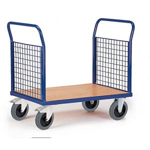 Gitter-Doppelstirnwandwagen, 850 x 500 mm Gitter-Doppelstirnwandwagen, 850 x 500 mm