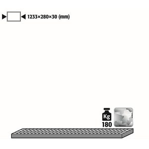 Gitterrost für asecos Druckgasflaschenschränke, Stahl, B 1233 x T 280 x H 30 mm, bis 180 kg Gitterrost für asecos Druckgasflaschenschränke, Stahl, B 1233 x T 280 x H 30 mm, bis 180 kg