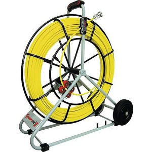 Glasfaserstab Band-L.120m Biege-R.500mm Kabel-D.7,5mm RUNPOTEC Glasfaserstab Band-L.120m Biege-R.500mm Kabel-D.7,5mm RUNPOTEC