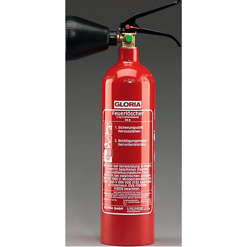 GLORIA-Kohlendioxid-Feuerlöscher KS2SBS