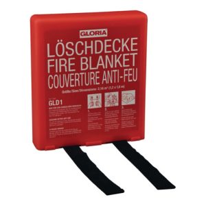 Gloria Löschdecke L.1800xB.1200mm in stabiler Hardbox Gloria Löschdecke L.1800xB.1200mm in stabiler Hardbox