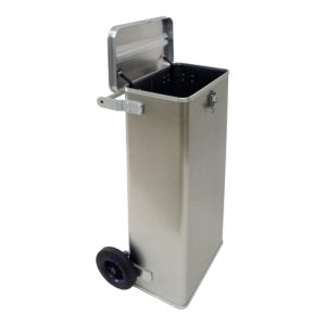 Gmöhling Entsorgungsbehälter D 1009 H Volumen 120l Aluminium