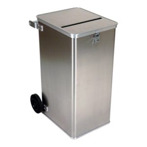 Gmöhling Entsorgungsbehälter D 1009 Volumen 240l Aluminium Gmöhling Entsorgungsbehälter D 1009 Volumen 240l Aluminium