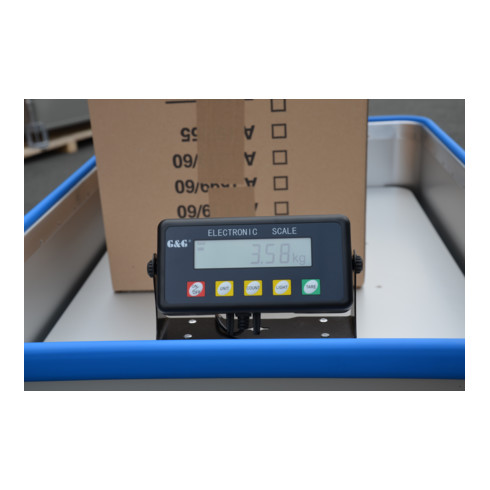 Gmöhling Federbodenwagen G®-ERGO D1408/350 B eloxiert 50 kg