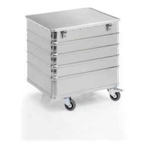 Gmöhling Kastenwagen mit Deckel D 3008 Volumen 223l Aluminium Gmöhling Kastenwagen mit Deckel D 3008 Volumen 223l Aluminium