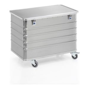 Gmöhling Kastenwagen mit Deckel D 3008 Volumen 322l Aluminium Gmöhling Kastenwagen mit Deckel D 3008 Volumen 322l Aluminium