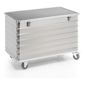 Gmöhling Kastenwagen mit Deckel D 3008 Volumen 560l Aluminium Gmöhling Kastenwagen mit Deckel D 3008 Volumen 560l Aluminium
