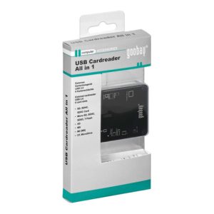 Goobay USB 2.0 Card-Reader Allin1,extern 95674 Goobay USB 2.0 Card-Reader Allin1,extern 95674