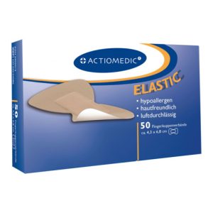 GRAMM medical Actiomedic elastic Fingerkuppenverbände,hautfarben, Pack à 50 Stück GRAMM medical Actiomedic elastic Fingerkuppenverbände,hautfarben, Pack à 50 Stück