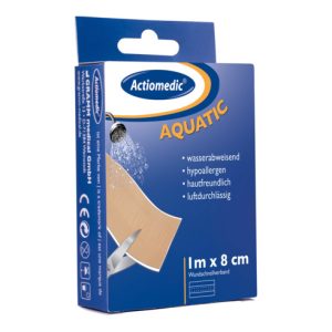 Gramm Medical Actiomedic® AQUATIC Wundschnellverband, 1 m x 8 cm Gramm Medical Actiomedic® AQUATIC Wundschnellverband, 1 m x 8 cm