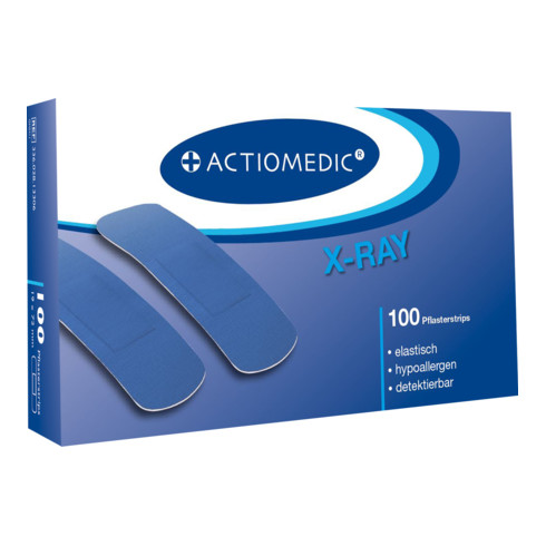 Gramm Medical Actiomedic® X-RAY + ELASTIC Pflasterstrips, 19 x 72 mm