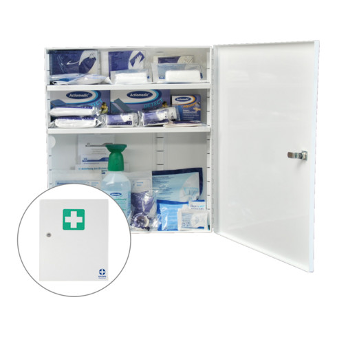 Gramm Medical Metall-Branchenschrank LEBENSMITTEL