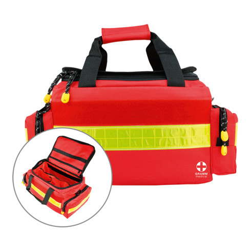 Gramm Medical Notfalltasche DIN 13 157, rot