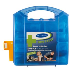 GRAMM medical Verbandkoffer OFFICE DIN 13 157, blau GRAMM medical Verbandkoffer OFFICE DIN 13 157, blau