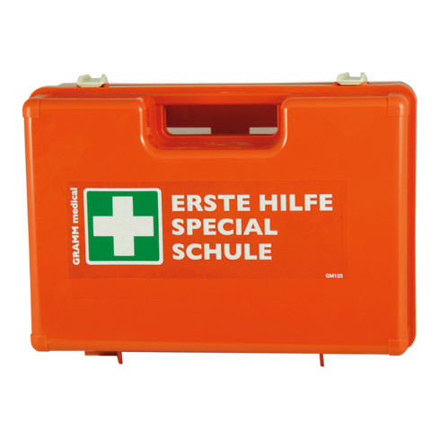 Gramm Medical Verbandkoffer SCHULEN, DIN 13 157 + Zusatzausstattung