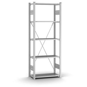 Grund-Steckregal Orion Plus, verzinkt, B 1300 x T 300 x H 2500 mm Grund-Steckregal Orion Plus, verzinkt, B 1300 x T 300 x H 2500 mm