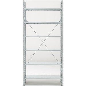 Grundregal R 3000, 6 Böden, B 1055 mm x T 600 mm, Böden verzinkt Grundregal R 3000, 6 Böden, B 1055 mm x T 600 mm, Böden verzinkt