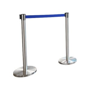 Gurtpfosten RS-Guideline GLA 55, Gurtfabe blau, 2er-Set, B 50 mm Gurtpfosten RS-Guideline GLA 55, Gurtfabe blau, 2er-Set, B 50 mm