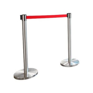 Gurtpfosten RS-Guideline GLA 55, Gurtfabe rot, 2er-Set, B 50 mm Gurtpfosten RS-Guideline GLA 55, Gurtfabe rot, 2er-Set, B 50 mm