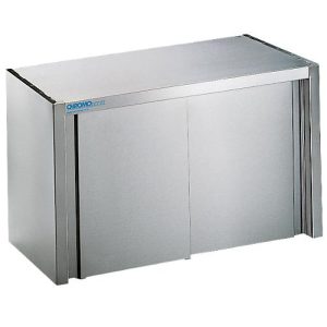Hängeschrank, Edelstahl, m. Schiebetüren, B 1000 mm Hängeschrank, Edelstahl, m. Schiebetüren, B 1000 mm