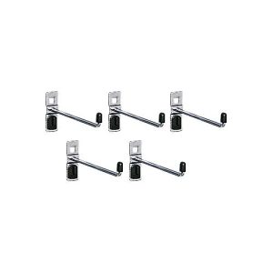 Haken mit schmaler Grundplatte, ø 6 x T 100 mm, 5 Stück Haken mit schmaler Grundplatte, ø 6 x T 100 mm, 5 Stück