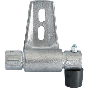 Halter für RegalLeiter-Rundrohr-Schienenanlage STABILO® Professional, mit Endanschlag rechts Halter für RegalLeiter-Rundrohr-Schienenanlage STABILO® Professional, mit Endanschlag rechts