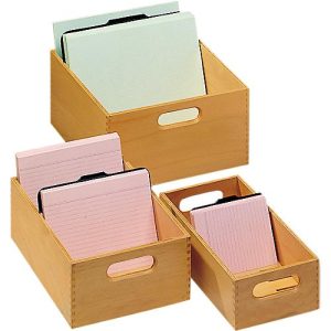 HAN Karteitrog, Holz, DIN A5, 500-900 Karten