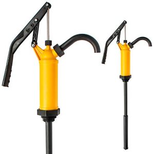 Handhebelpumpe, 0,45 l/Hub, Viton, gelb Handhebelpumpe, 0,45 l/Hub, Viton, gelb
