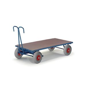 Handpritschenwagen, ohne Bordwände, 1200 x 800 mm, Luftreifen Handpritschenwagen, ohne Bordwände, 1200 x 800 mm, Luftreifen