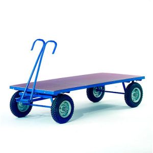 Handpritschenwagen ohne Bordwände, Lufträder, 2000 x 1000 mm Handpritschenwagen ohne Bordwände, Lufträder, 2000 x 1000 mm
