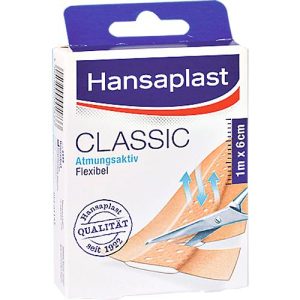 Hansaplast Classic-Pflaster, 1 m x 6 cm Hansaplast Classic-Pflaster, 1 m x 6 cm