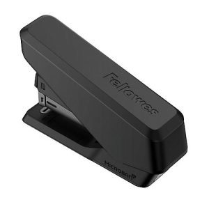 Heftgerät Fellowes LX840™, Halbstreifen, bis 25 Blatt, 24/6- o. 26/6-Heftklammern, antibakterielle Microban® Technologie, schwarz Heftgerät Fellowes LX840™, Halbstreifen, bis 25 Blatt, 24/6- o. 26/6-Heftklammern, antibakterielle Microban® Technologie, schwarz