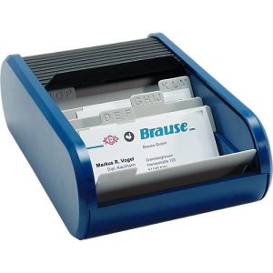 helit Visitenkartenbox, blau helit Visitenkartenbox, blau