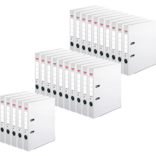 herlitz Ordner maX.file protect, DIN A4, Rückenbreite 50 mm, 25 Stück, weiß