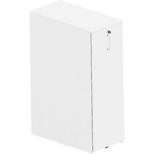 Hochcontainer Big Tower BEXXSTAR, 3 Regalfächer, rechts, abschließbar, B 400 x T 800 x H 1155 mm, weiß Hochcontainer Big Tower BEXXSTAR, 3 Regalfächer, rechts, abschließbar, B 400 x T 800 x H 1155 mm, weiß