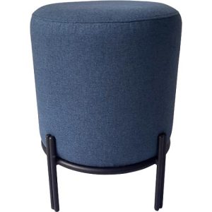 Hocker Paperflow Nest, mit Schutzkappen, Polyester & Stahl, blau Hocker Paperflow Nest, mit Schutzkappen, Polyester & Stahl, blau