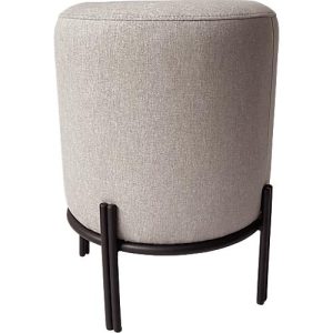 Hocker Paperflow Nest, mit Schutzkappen, Polyester & Stahl, grau Hocker Paperflow Nest, mit Schutzkappen, Polyester & Stahl, grau