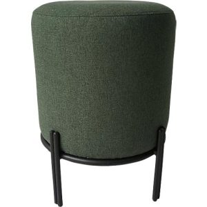 Hocker Paperflow Nest, mit Schutzkappen, Polyester & Stahl, grün Hocker Paperflow Nest, mit Schutzkappen, Polyester & Stahl, grün