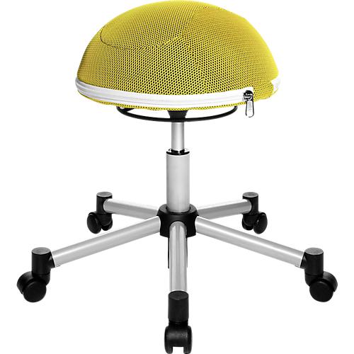 Hocker Sitness Half Ball, gelb