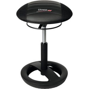 Hocker Sitness RS Bob, bewegliches Sitzen, höhenverstellbar, ergonomisch, schwarz/schwarz Hocker Sitness RS Bob, bewegliches Sitzen, höhenverstellbar, ergonomisch, schwarz/schwarz