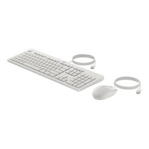 HP 225 – Tastatur-und-Maus-Set – 100% – full size – USB – QWERTZ