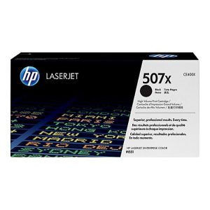 HP 507X – Hohe Ergiebigkeit – Schwarz – original – LaserJet – Tonerpatrone (CE400X) HP 507X – Hohe Ergiebigkeit – Schwarz – original – LaserJet – Tonerpatrone (CE400X)