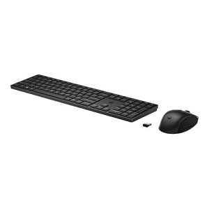 HP 655 – Tastatur-und-Maus-Set – kabellos – 2.4 GHz – GB – Schwarz