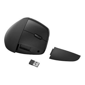 HP 925 – Vertikale Maus – ergonomisch – 6 Tasten – kabellos – Bluetooth 5.3, 2.4 GHz