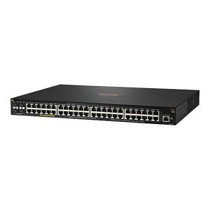 HPE Aruba 2930F 48G PoE+ 4SFP – Switch – L3 – managed – 48 x 10/100/1000 (PoE+) + 4 x Gigabit SFP (Uplink) – an Rack montierbar HPE Aruba 2930F 48G PoE+ 4SFP – Switch – L3 – managed – 48 x 10/100/1000 (PoE+) + 4 x Gigabit SFP (Uplink) – an Rack montierbar