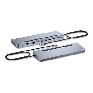 i-Tec – Dockingstation – für Laptop, Tablet – USB-C / USB4 / Thunderbolt 3 / Thunderbolt 4 – 11-slot – 2 x DP, HDMI i-Tec – Dockingstation – für Laptop, Tablet – USB-C / USB4 / Thunderbolt 3 / Thunderbolt 4 – 11-slot – 2 x DP, HDMI